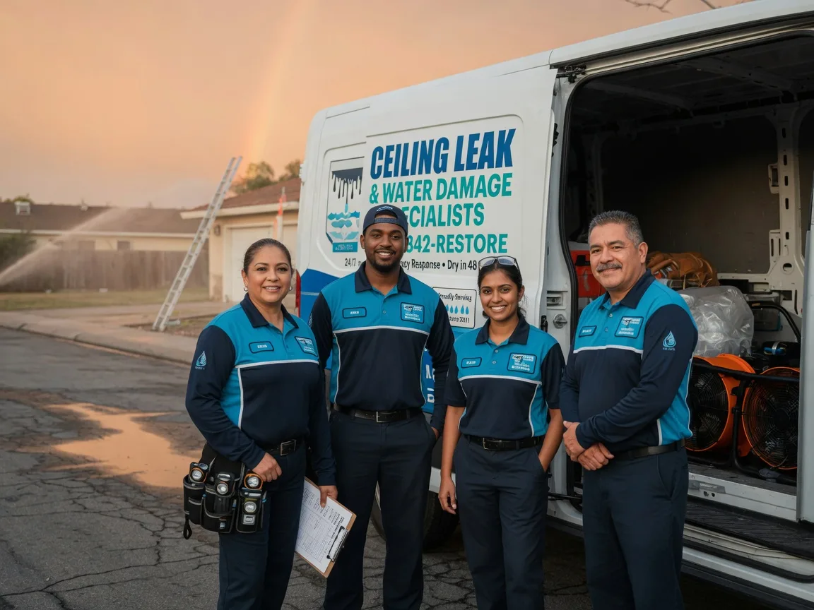 Ceiling Leak Cleanup company in Marengo, WI